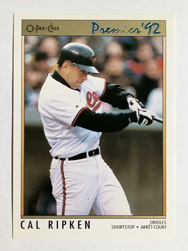 1992 O-Pee-Chee Premier #137 Cal Ripken