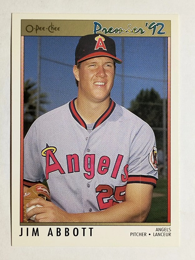 1992 O-Pee-Chee Premier #140 Jim Abbott