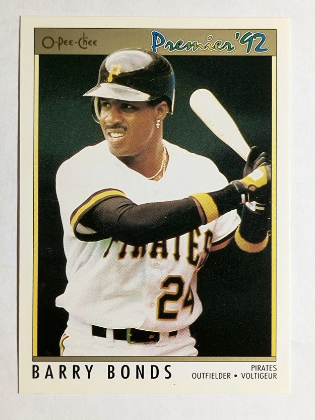 1992 O-Pee-Chee Premier #157 Barry Bonds
