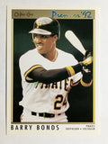 1992 O-Pee-Chee Premier #157 Barry Bonds