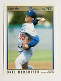 1992 O-Pee-Chee Premier #162 Orel Hershiser