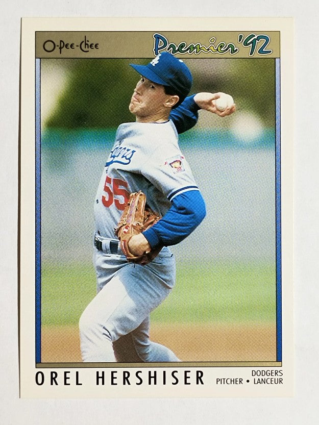 1992 O-Pee-Chee Premier #162 Orel Hershiser