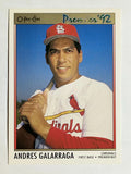1992 O-Pee-Chee Premier #191 Andres Galarraga