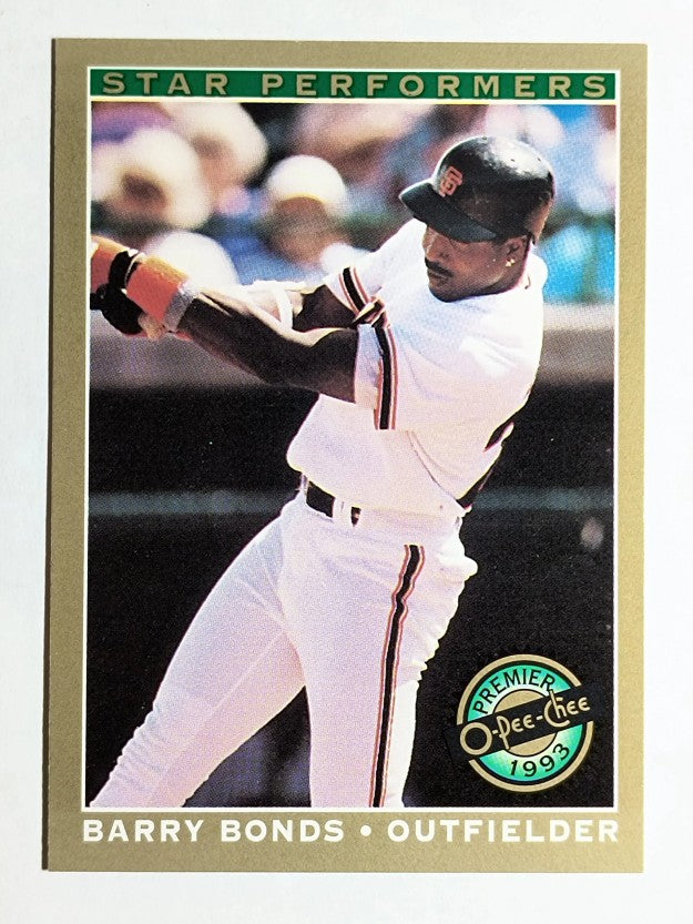 1993 O-Pee-Chee Premier Star Performers #14 Barry Bonds