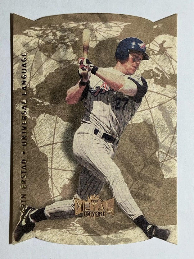 1998 Metal Universe Universal Language #11 Darin Erstad