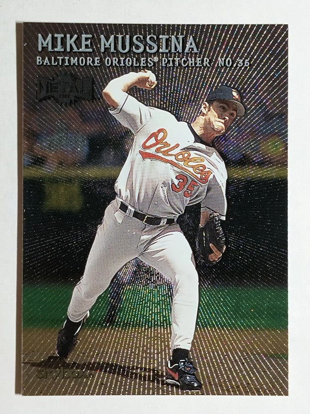 2000 Metal #27 Mike Mussina