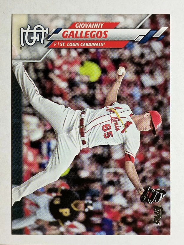 2020 Topps Update #U162 Giovanny Gallegos