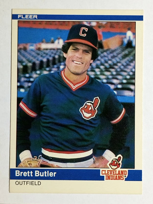 1984 Fleer Update #U21 Brett Butler
