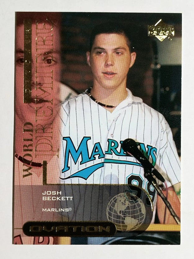 2000 Upper Deck Ovation #62 Josh Beckett WP