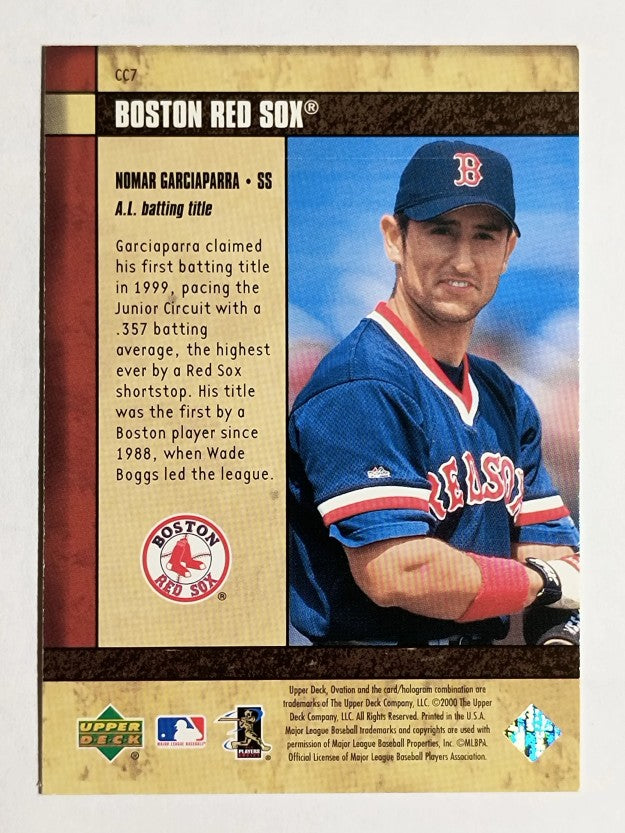 2000 Upper Deck Ovation Curtain Calls #CC7 Nomar Garciaparra