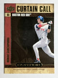 2000 Upper Deck Ovation Curtain Calls #CC7 Nomar Garciaparra