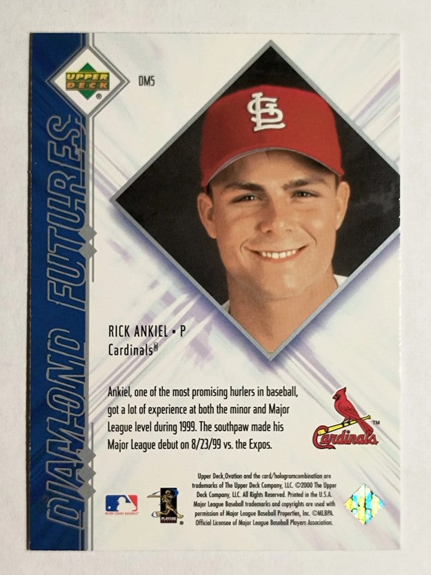 2000 Upper Deck Ovation Diamond Futures #DM5 Rick Ankiel