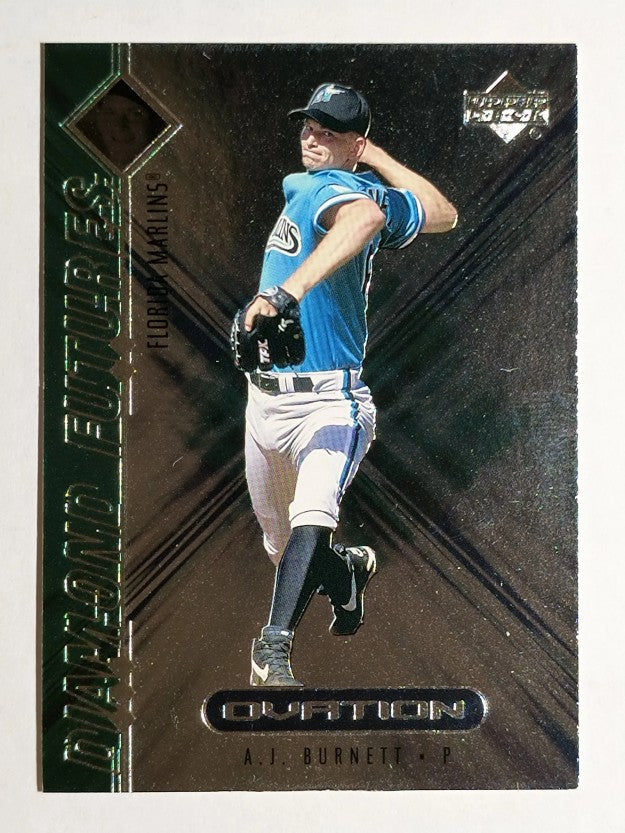 2000 Upper Deck Ovation Diamond Futures #DM7 A.J. Burnett