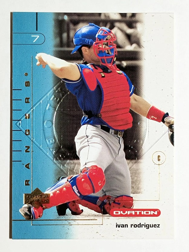 2002 Upper Deck Ovation #14 Ivan Rodriguez