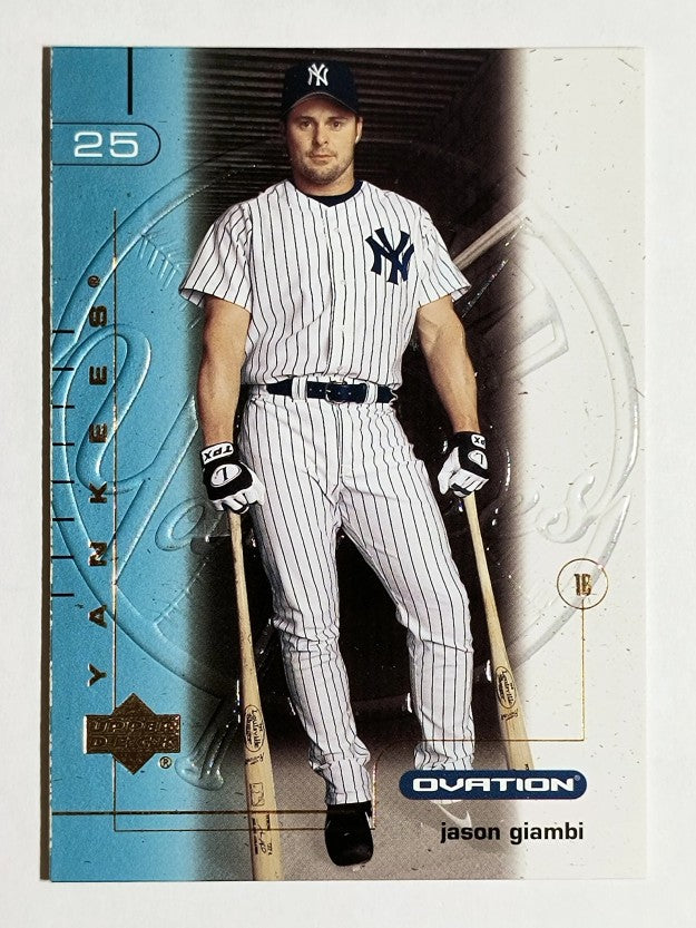 2002 Upper Deck Ovation #27 Jason Giambi