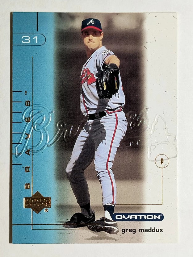 2002 Upper Deck Ovation #33 Greg Maddux