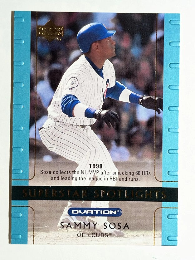 2002 Upper Deck Ovation #105 Sammy Sosa SS