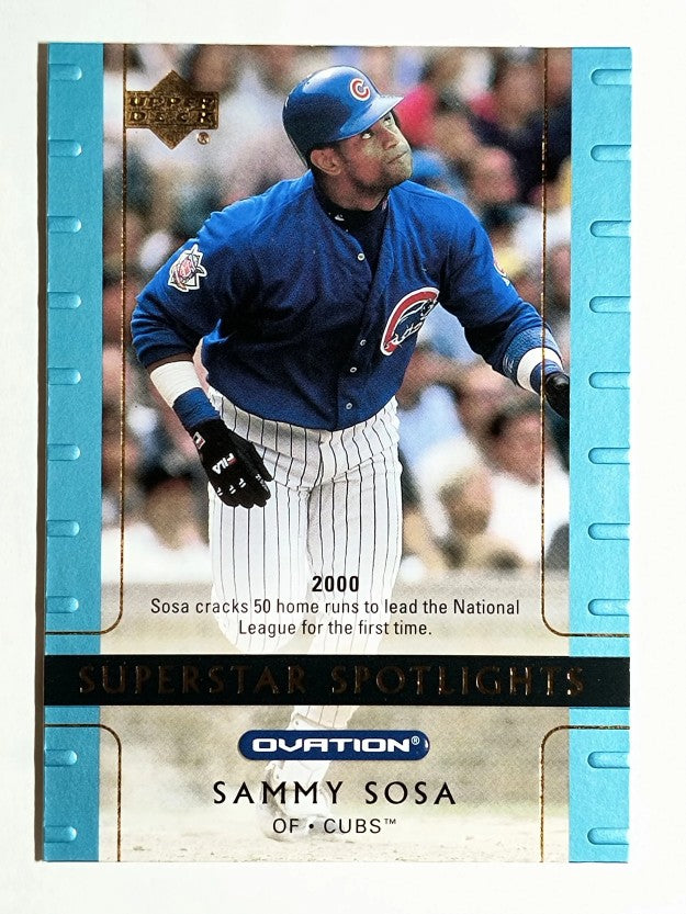 2002 Upper Deck Ovation #107 Sammy Sosa SS