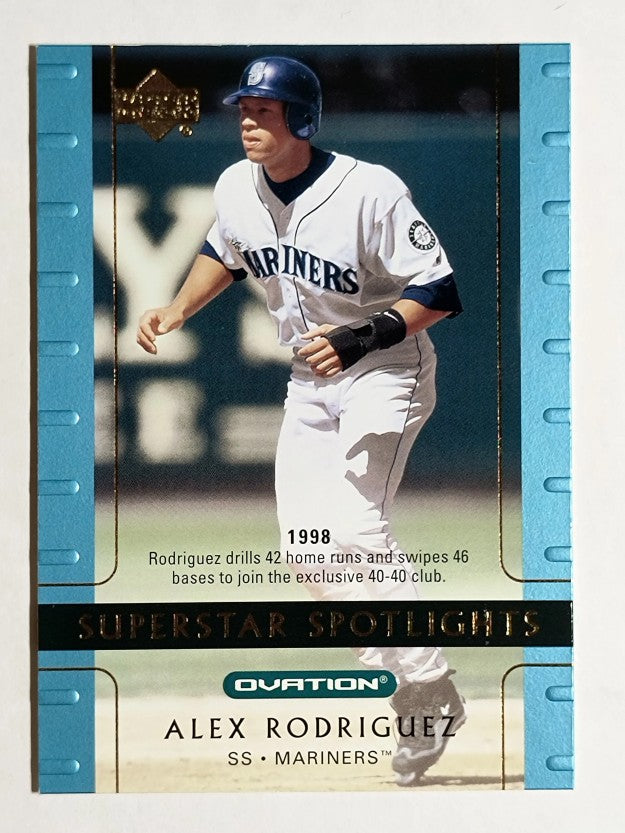 2002 Upper Deck Ovation #112 Alex Rodriguez SS