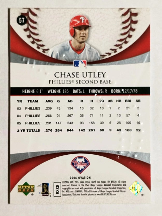 2006 Upper Deck Ovation #57 Chase Utley