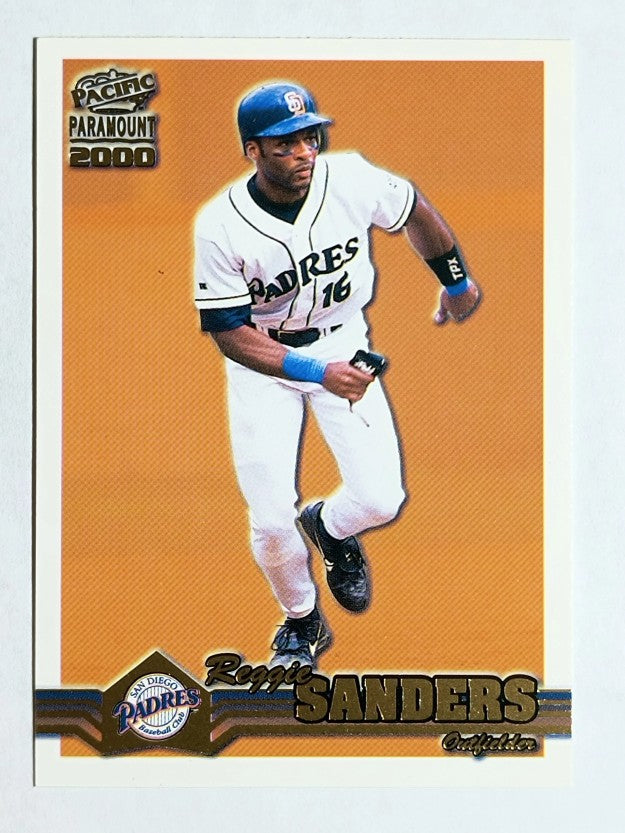 2000 Paramount Gold #207 Reggie Sanders
