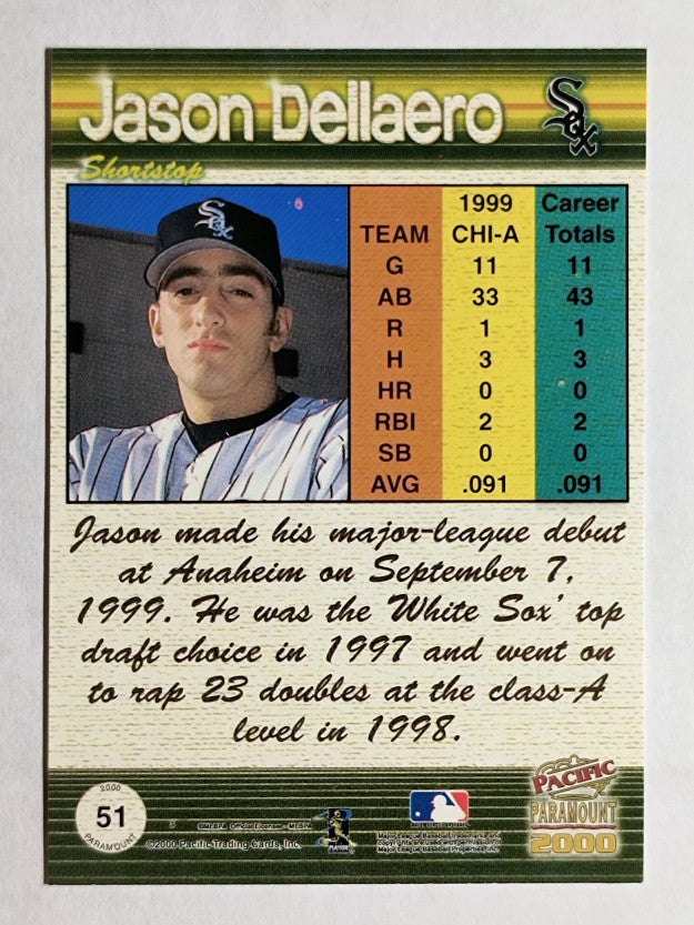2000 Paramount Ruby #51 Jason Dellaero