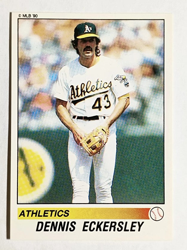 1990 Panini Stickers #137 Dennis Eckersley