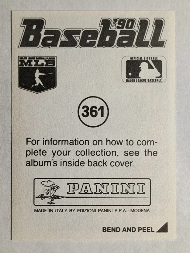 1990 Panini Stickers #361 Kevin Mitchell