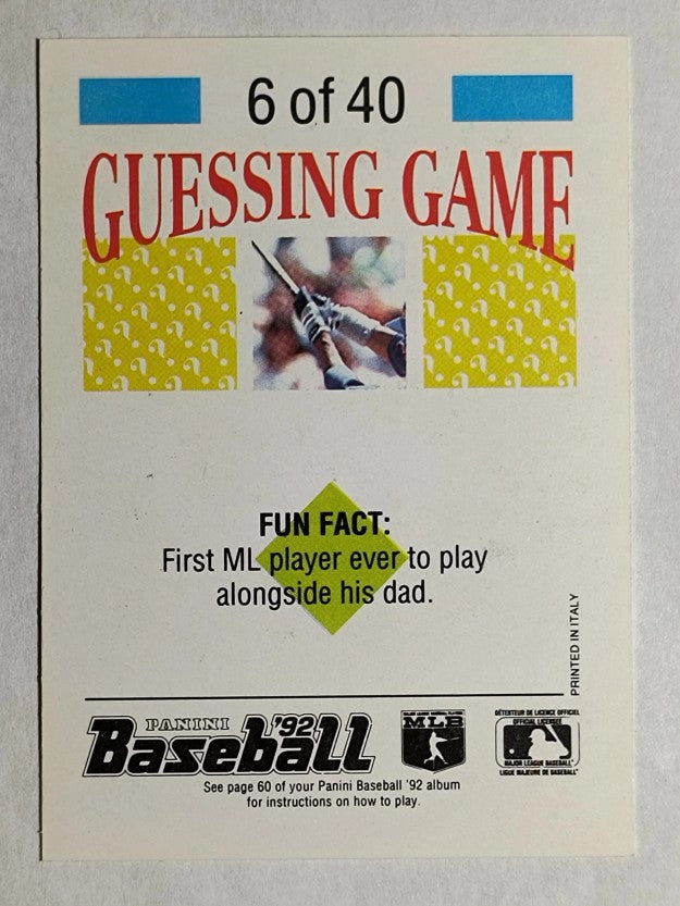 1992 Panini Stickers #12 Jim Abbott