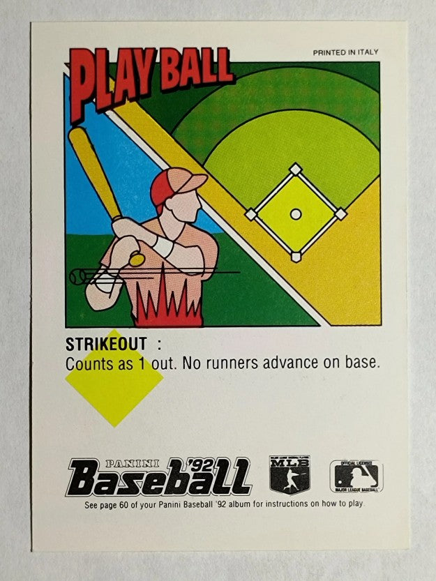 1992 Panini Stickers #192 Eddie Murray