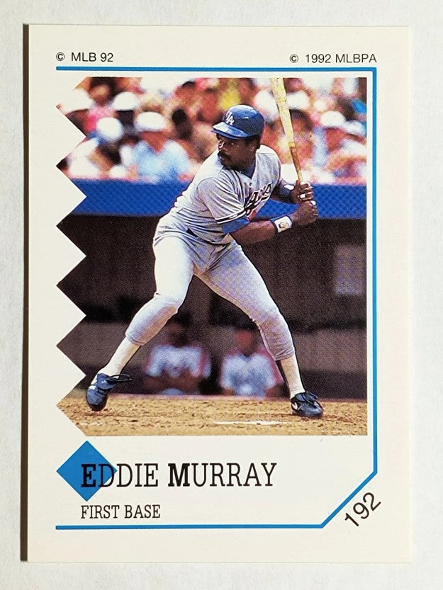 1992 Panini Stickers #192 Eddie Murray