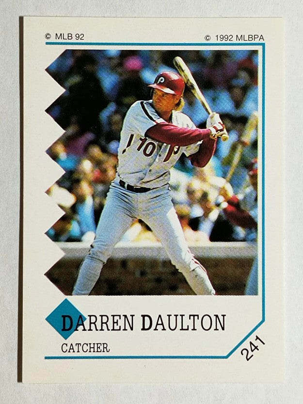 1992 Panini Stickers #241 Darren Daulton