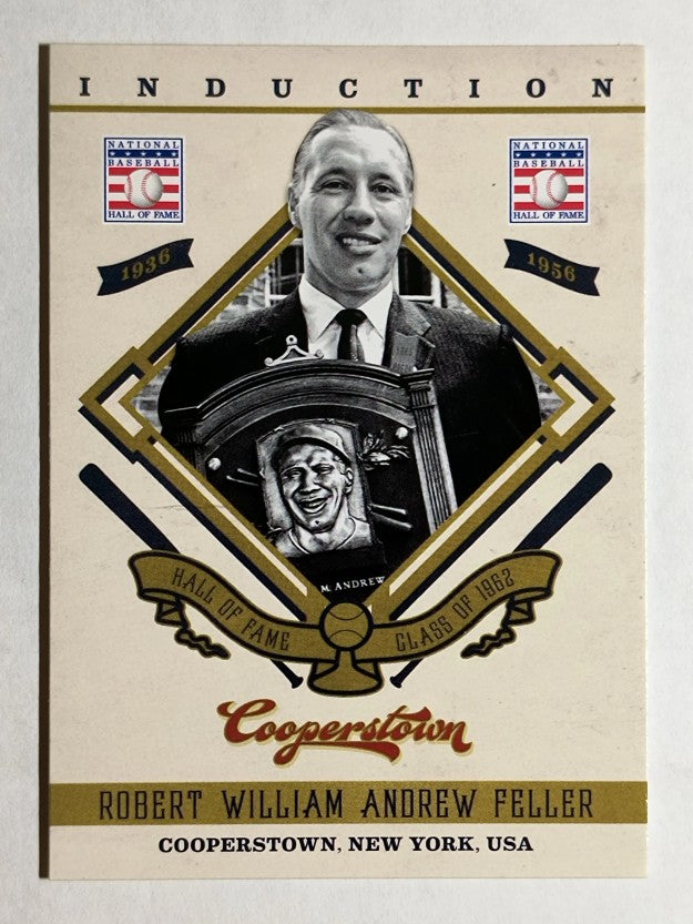 2012 Panini Cooperstown Induction #19 Bob Feller