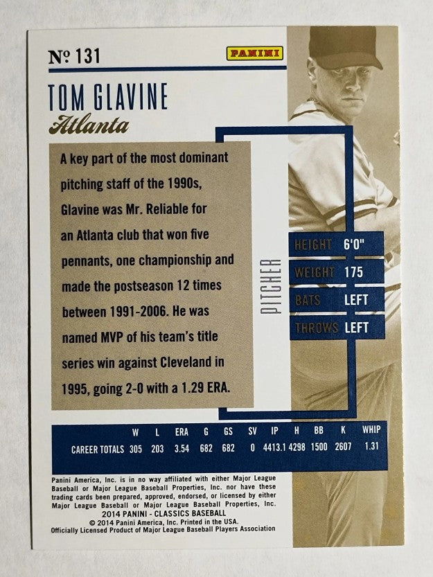 2014 Classics #131 Tom Glavine