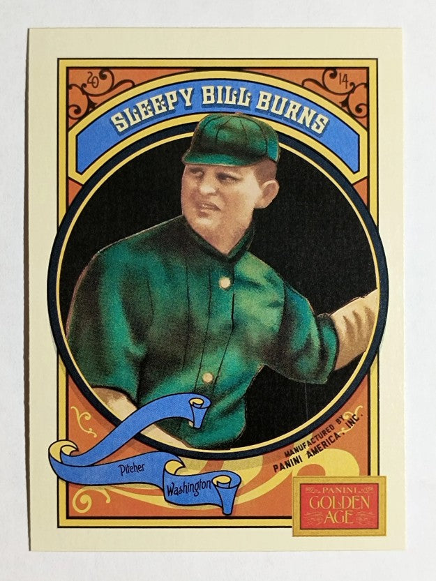 2014 Panini Golden Age #26 Sleepy Bill Burns