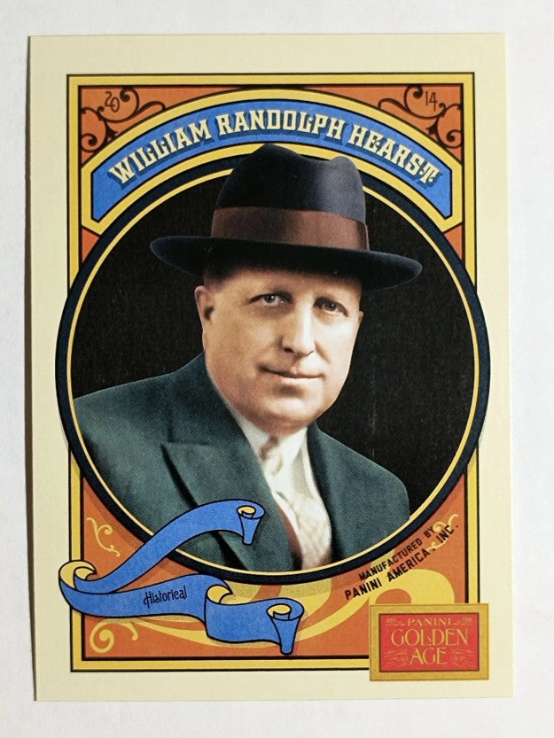 2014 Panini Golden Age #47 William Randolph Hearst