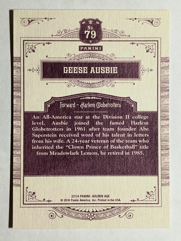 2014 Panini Golden Age #79 Geese Ausbie