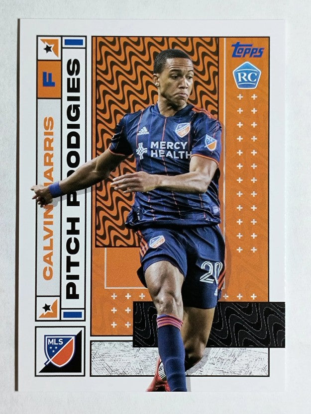 2022 Topps MLS #46 Calvin Harris PP