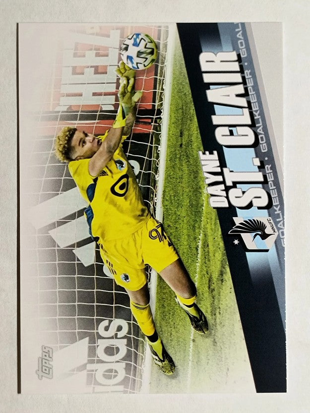 2022 Topps MLS #67 Dayne St. Clair