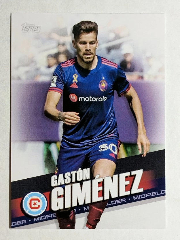 2022 Topps MLS #82 Gaston Gimenez