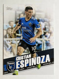 2022 Topps MLS #87 Cristian Espinoza