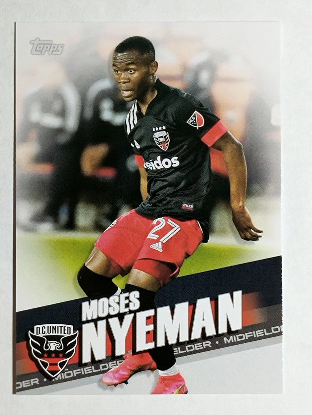 2022 Topps MLS #92 Moses Nyeman