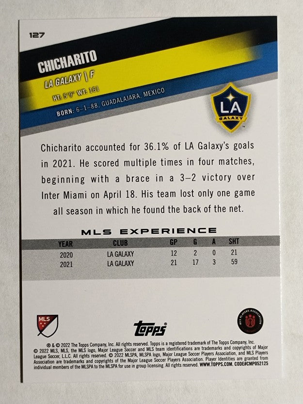 2022 Topps MLS #127 Chicharito