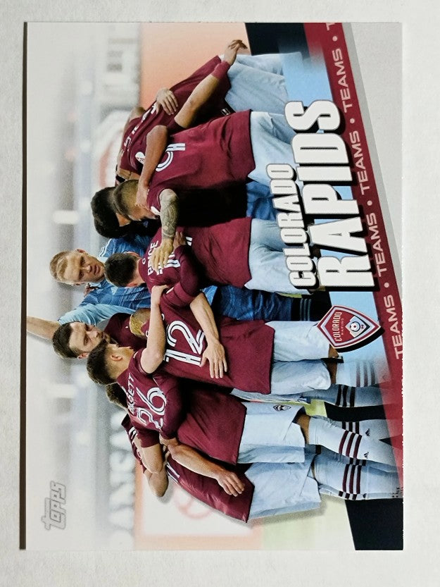 2022 Topps MLS #131 Colorado Rapids