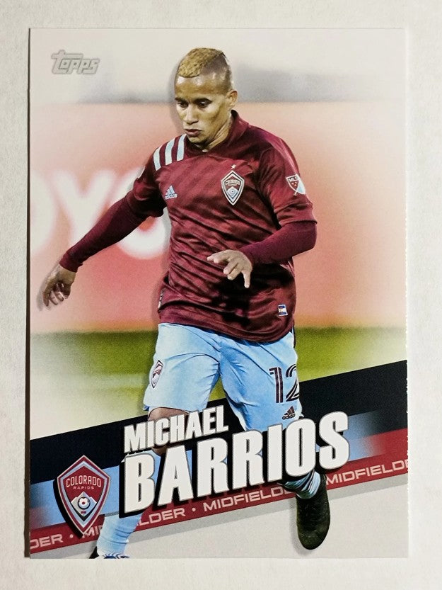 2022 Topps MLS #148 Michael Barrios