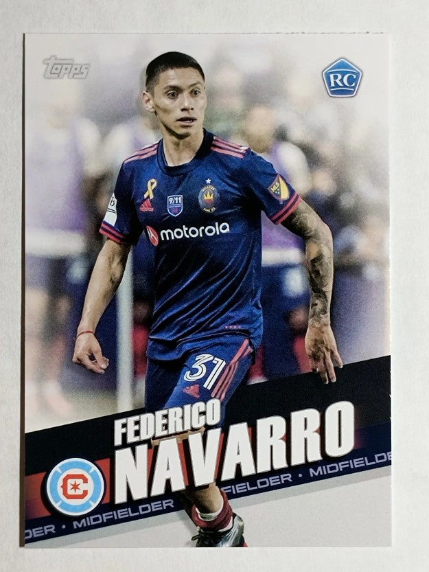 2022 Topps MLS #161 Federico Navarro