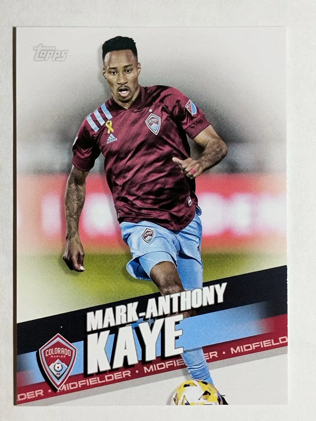 2022 Topps MLS #173 Mark-Anthony Kaye