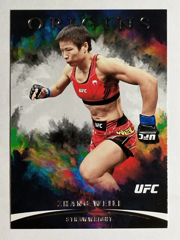 2022 Panini Chronicles UFC #136 Zhang Weili/Origins