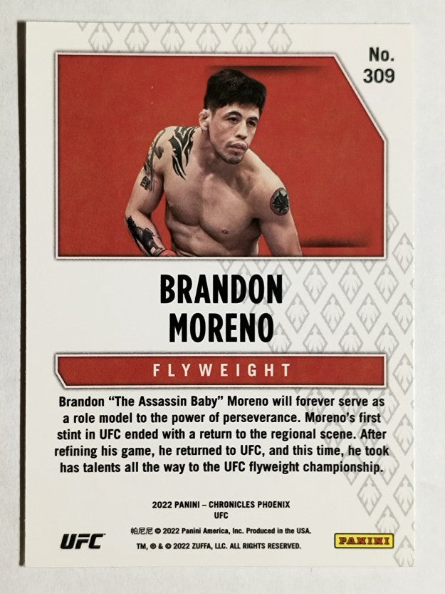 2022 Panini Chronicles UFC #309 Brandon Moreno/Phoenix