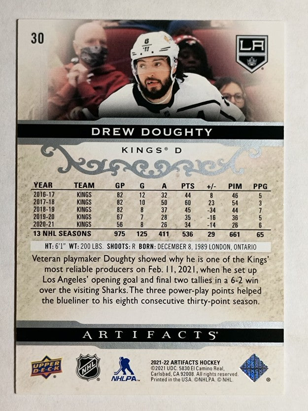 2021-22 Artifacts #30 Drew Doughty